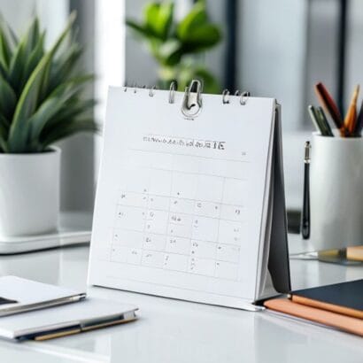 Branded Desk Calendars Printing | Corporate Giveaways | Gravitfy Studio Delhi