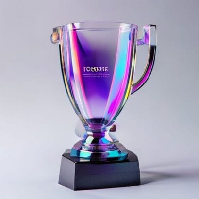 Corporate Trophy Plaque Printing | Acrylic Trophy Plaques | Gravitfy Studio Delhi