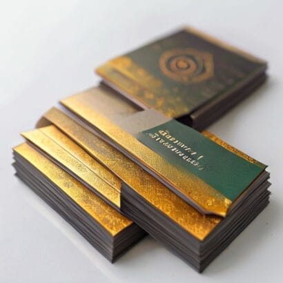 Corporate Diwali Card Printing with Envelope | Business Diwali Cards | Gravitfy Studio Delhi