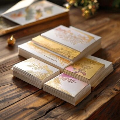 Corporate Diwali Card with Envelope Printing | Business Diwali Cards | Gravitfy Studio Delhi