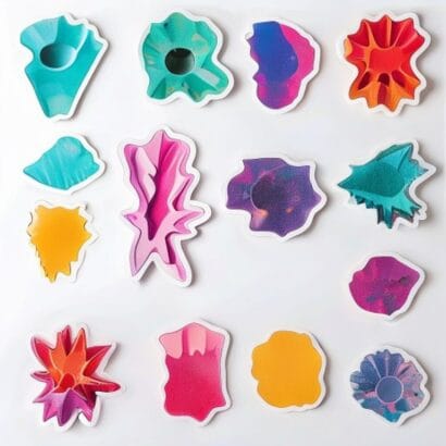 Custom Die Cut Sticker Printing | Die Cut Vinyl Stickers | Gravitfy Studio Delhi