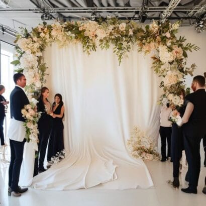 Custom Event Photo Backdrops Printing | Weddings & Events | Gravitfy Studio Delhi