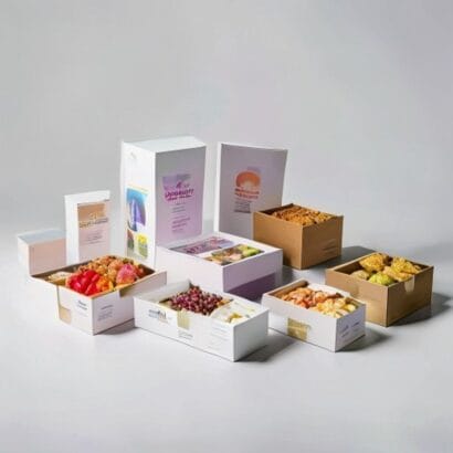 Custom Food Packaging Boxes | FMCG Food Brand Packaging | Gravitfy Studio Delhi