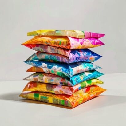 Custom Stand-up Pouches Printing | Food & Beverage | Gravitfy Studio Delhi