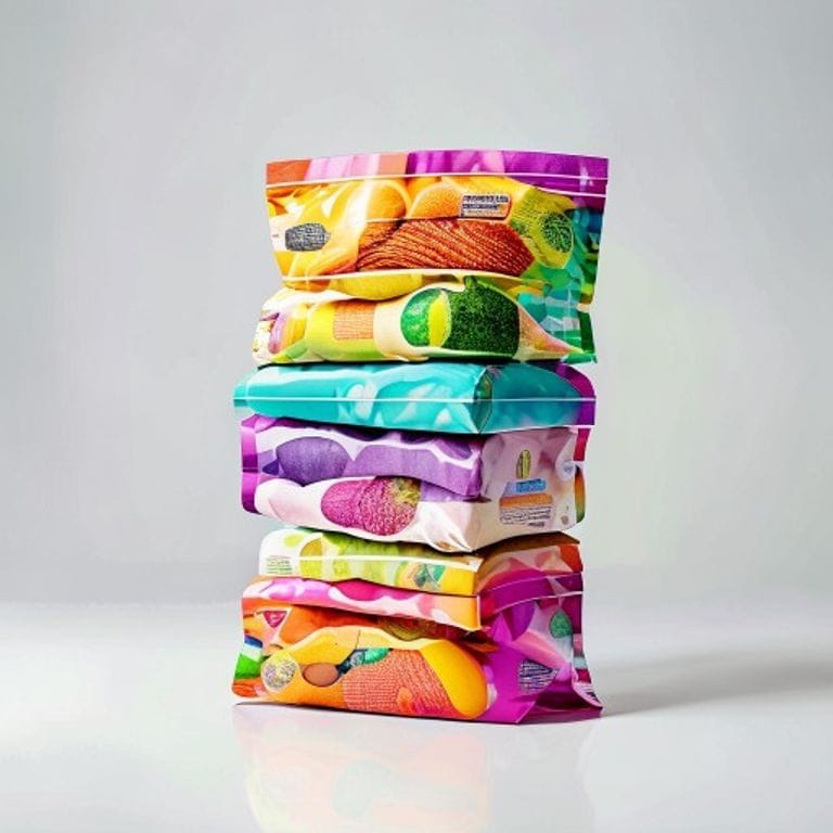 Custom Stand-up Pouches Printing | Snack & Beverage Packaging | Gravitfy Studio Delhi
