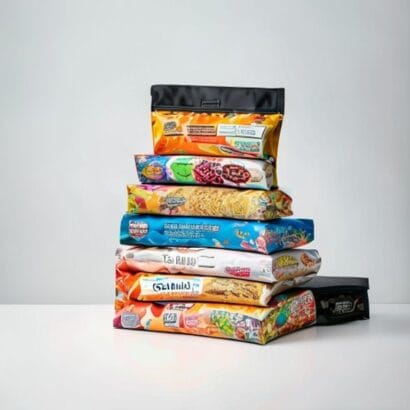 Custom Printed Stand-up Pouches | FMCG Packaging | Gravitfy Studio Delhi