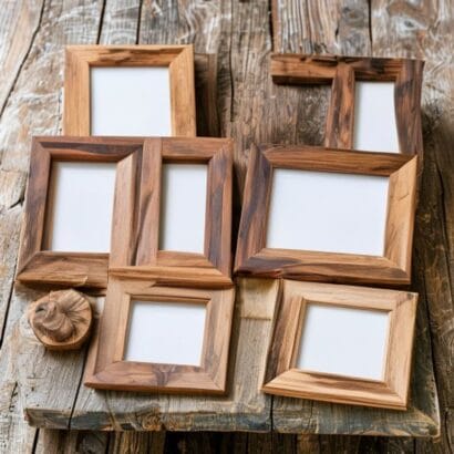 Custom Wooden Photo Frames | Personalized Engraved/Printed Wood Frames | Gravitfy Studio Delhi