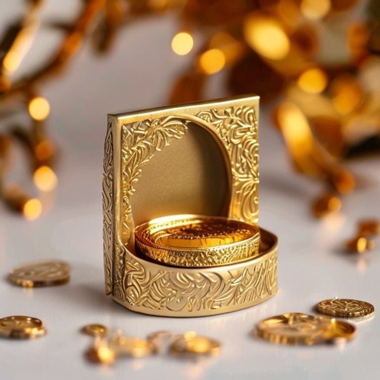 Dhanteras Coin Card Packaging | Silver Gold Coin Cards | Gravitfy Studio Delhi