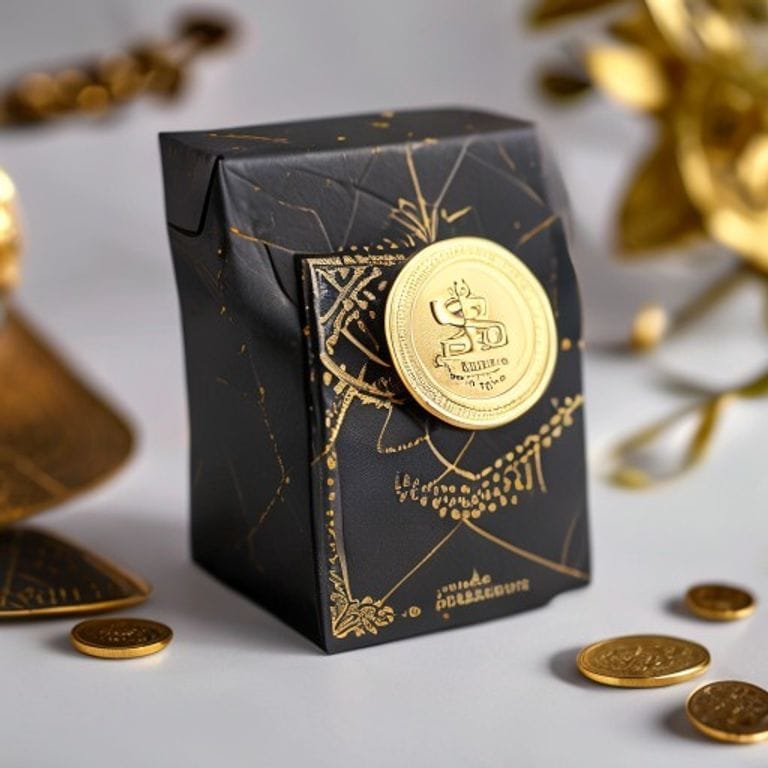 Dhanteras Coin Card Packaging Printing | Silver Gold Coin Cards | Gravitfy Studio Delhi