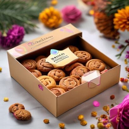 Diwali Bakery & Cookies Box Packaging Printing | Bakery Gift Boxes | Gravitfy Studio Delhi