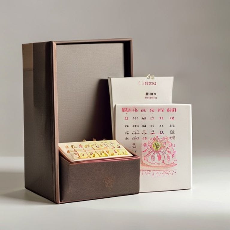 Diwali Calendar and Diary Combo Box | Corporate Calendar Gift Sets | Gravitfy Studio Delhi