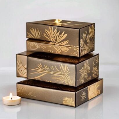Diwali Candle & Diya Packaging Box Printing | Diya Candle Boxes | Gravitfy Studio Delhi