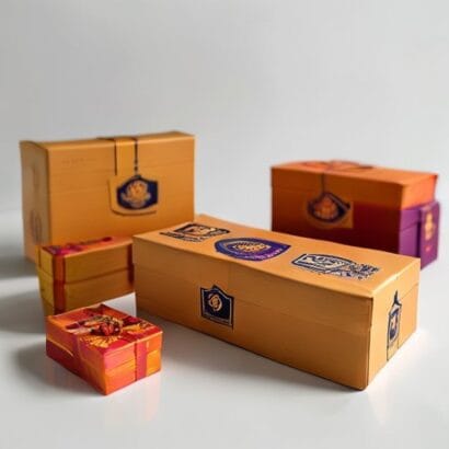 Diwali Gift Box with Company Logo Printing | Bulk Branded Boxes | Gravitfy Studio Delhi