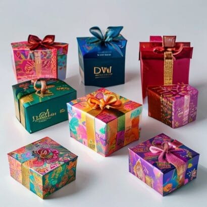 Diwali Gift Box Printing with Company Logo | Bulk Branded Gift Boxes | Gravitfy Studio Delhi