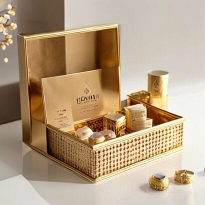 Diwali Hotel Amenity Hamper Packaging | Hospitality Diwali Hampers | Gravitfy Studio Delhi