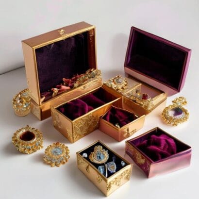 Diwali Jewellery Gift Box Printing | Festive Boxes | Gravitfy Studio Delhi