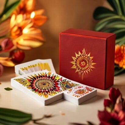 Diwali Playing Cards Gift Deck Printing | Festival Gift Decks | Gravitfy Studio Delhi