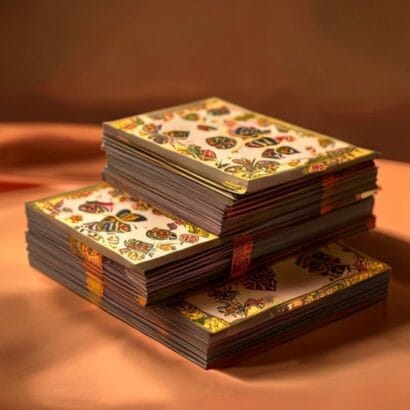 Diwali Playing Cards Gift Deck Printing | Festival Gift Card Decks | Gravitfy Studio Delhi