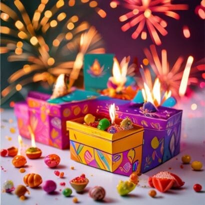 Diwali Return Gift Box for Kids Printing | Kids Return Gift Boxes | Gravitfy Studio Delhi