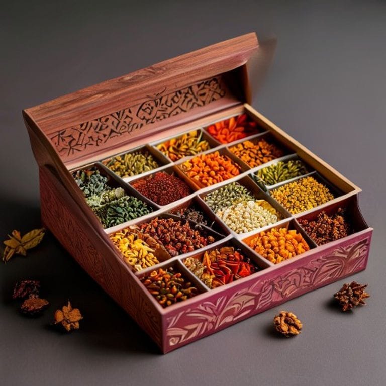 Diwali Tea & Dry Fruit Combo Box | Tea Combo Hampers | Gravitfy Studio Delhi