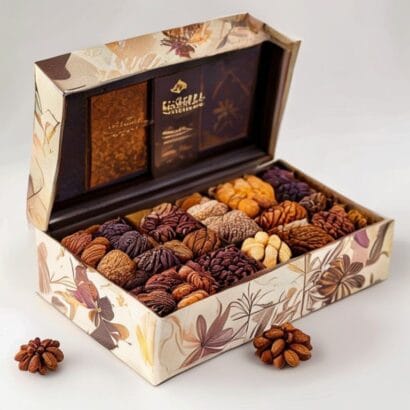 Dry Fruit Gift Box Packaging | Dry Fruit Hampers | Gravitfy Studio Delhi