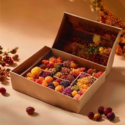 Dry Fruit Gift Box Packaging | Dry Fruit Hampers | Gravitfy Studio Delhi