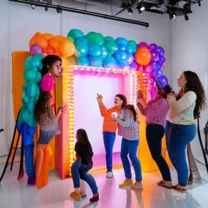 Event Photobooth Props & Backdrops | Custom Themes | Gravitfy Studio Delhi