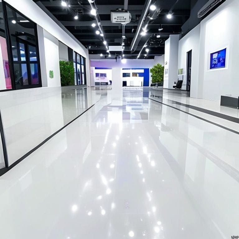 Floor Graphic and Floor Sticker Printing Delhi Real Estate Exhibition