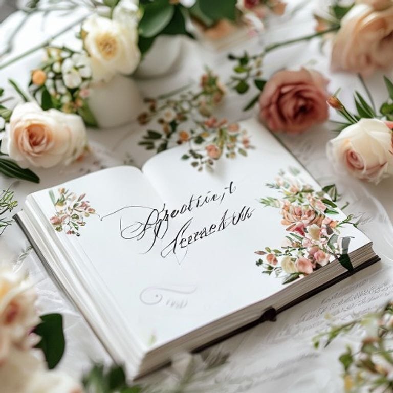Personalized Event Guest Books | Wedding Stationery | Gravitfy Studio Delhi