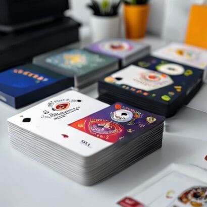 Promotional Playing Cards Printing | Corporate Gift Card Deck | Gravitfy Studio Delhi