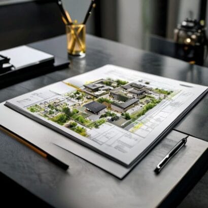 Real Estate Site Plan Brochure Printing | Builder Site Plans | Gravitfy Studio Delhi