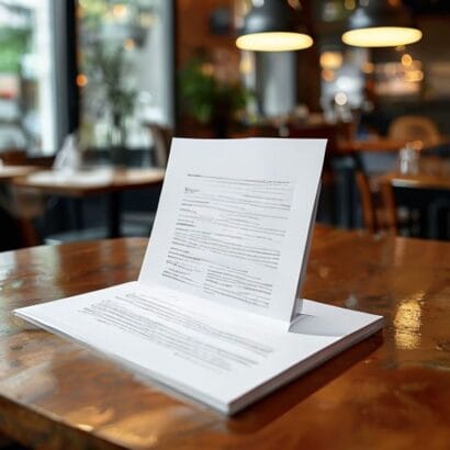 Restaurant Menu Card Printing | Laminated Menu Cards | Gravitfy Studio Delhi