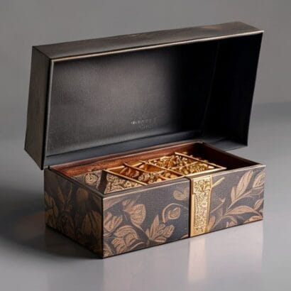 Rigid Diwali Gift Box Magnetic Closure Printing | Premium Rigid Boxes | Gravitfy Studio Delhi