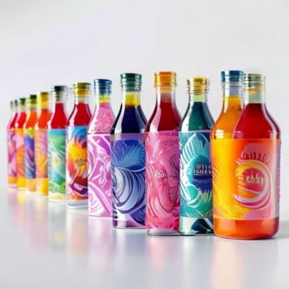 Shrink Sleeve Label Printing | Bottle Shrink Sleeves | Gravitfy Studio Delhi