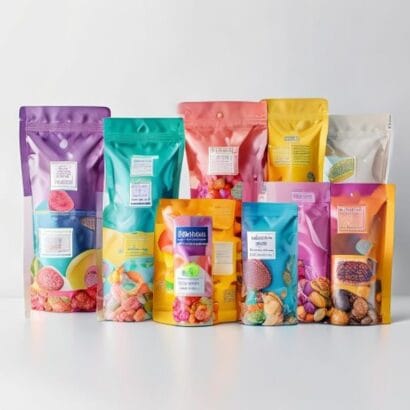 Stand-Up Pouch Printing | Snacks & Beverages | Gravitfy Studio Delhi