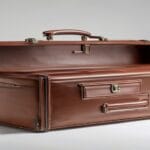 Suitcase Hamper Box Manufacturer Delhi: Leatherette Rigid Packaging