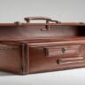 Suitcase Hamper Box Manufacturer Delhi: Leatherette Rigid Packaging