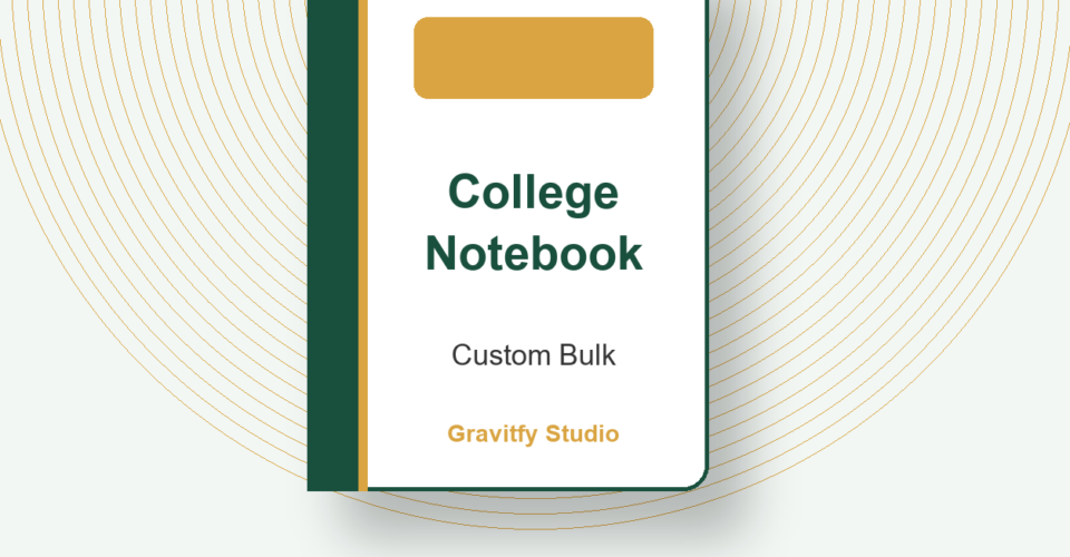 Square college notebook printing for custom bulk orders in Delhi NCR