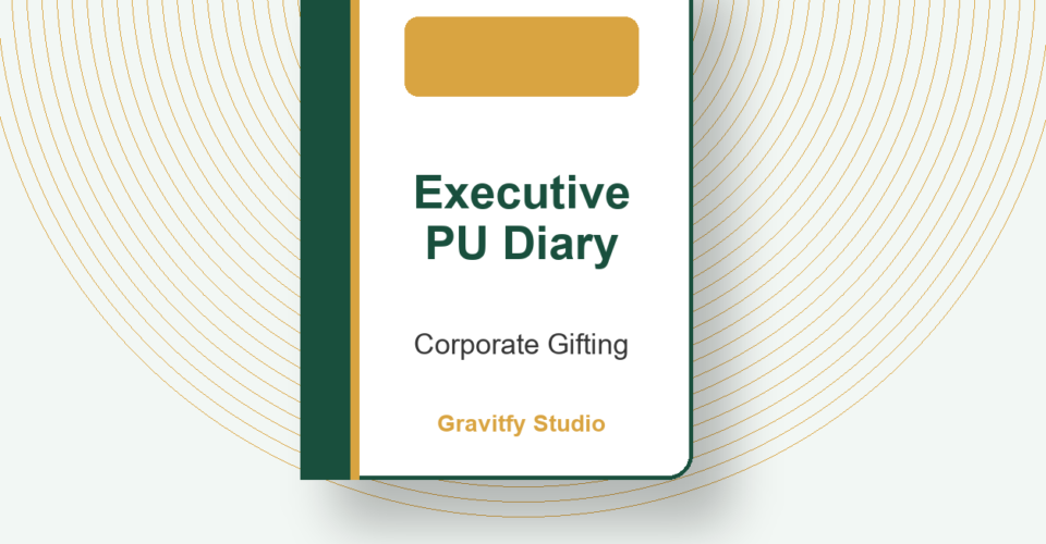 Square executive PU leather diary printing for corporate gifting in Delhi NCR