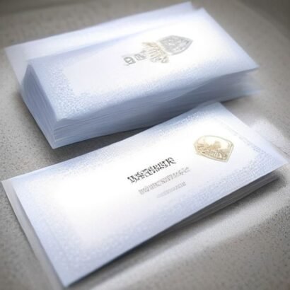Foil Stamping Visiting Cards Printing | Gravitfy Studio Delhi