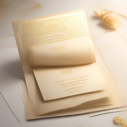 Golden Foil Wedding Invitation Card Printing | Gravitfy Studio Delhi