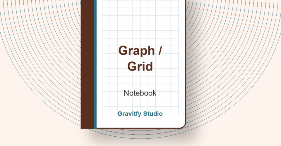 Square graph grid notebook printing for schools colleges and technical teams in Delhi NCR