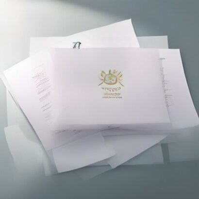 Hospital Letterhead Premium Printing | Gravitfy Studio Delhi