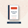 Square A6 pocket diary printing for field staff and MR teams in Delhi NCR