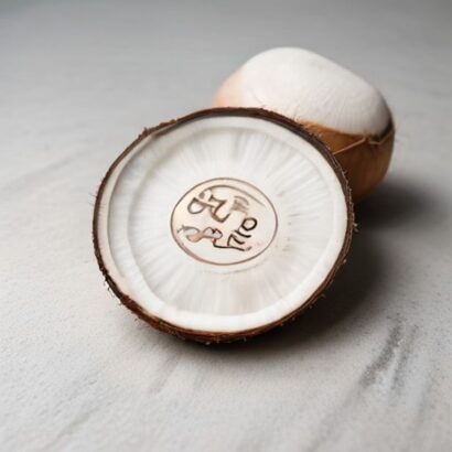 Premium Coconut Stamp Printing for Wedding | Gravitfy Studio Delhi