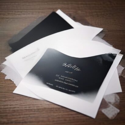 Premium Mini Wedding Menu Cards Printing | Gravitfy Studio Delhi