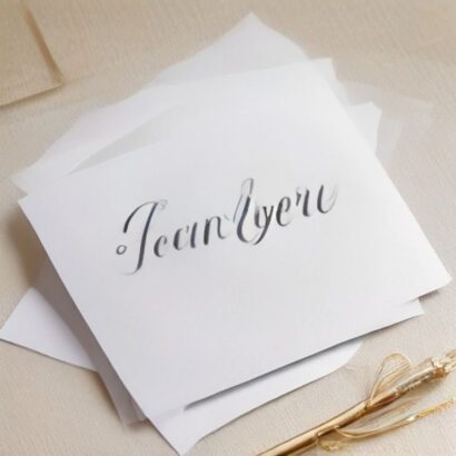 Premium Wedding Thank You Note Printing | Gravitfy Studio Delhi