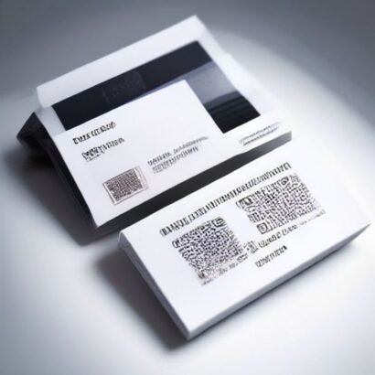 QR Code Visiting Cards Printing | Gravitfy Studio Delhi