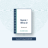 Square spiral Wire-O notebook printing for corporate and student use in Delhi NCR