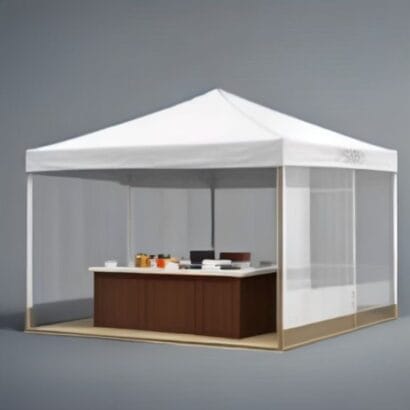 Table Display and Tent Card Printing Delhi Real Estate Sales Counter | Gravitfy Studio